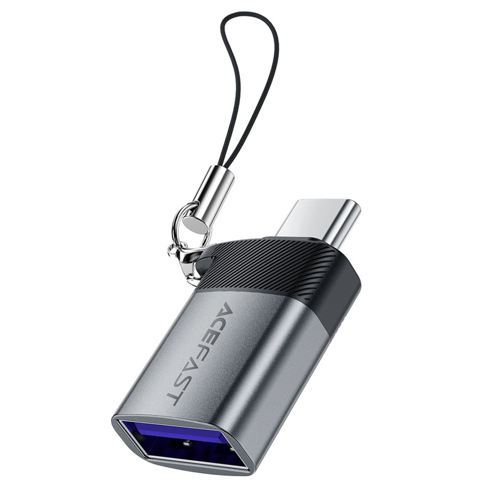 OTG Adapter USB-C - USB-A Acefast J7, Grau