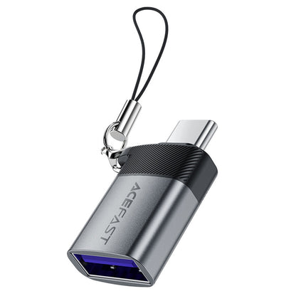OTG Adapter USB-C - USB-A Acefast J7, Grau