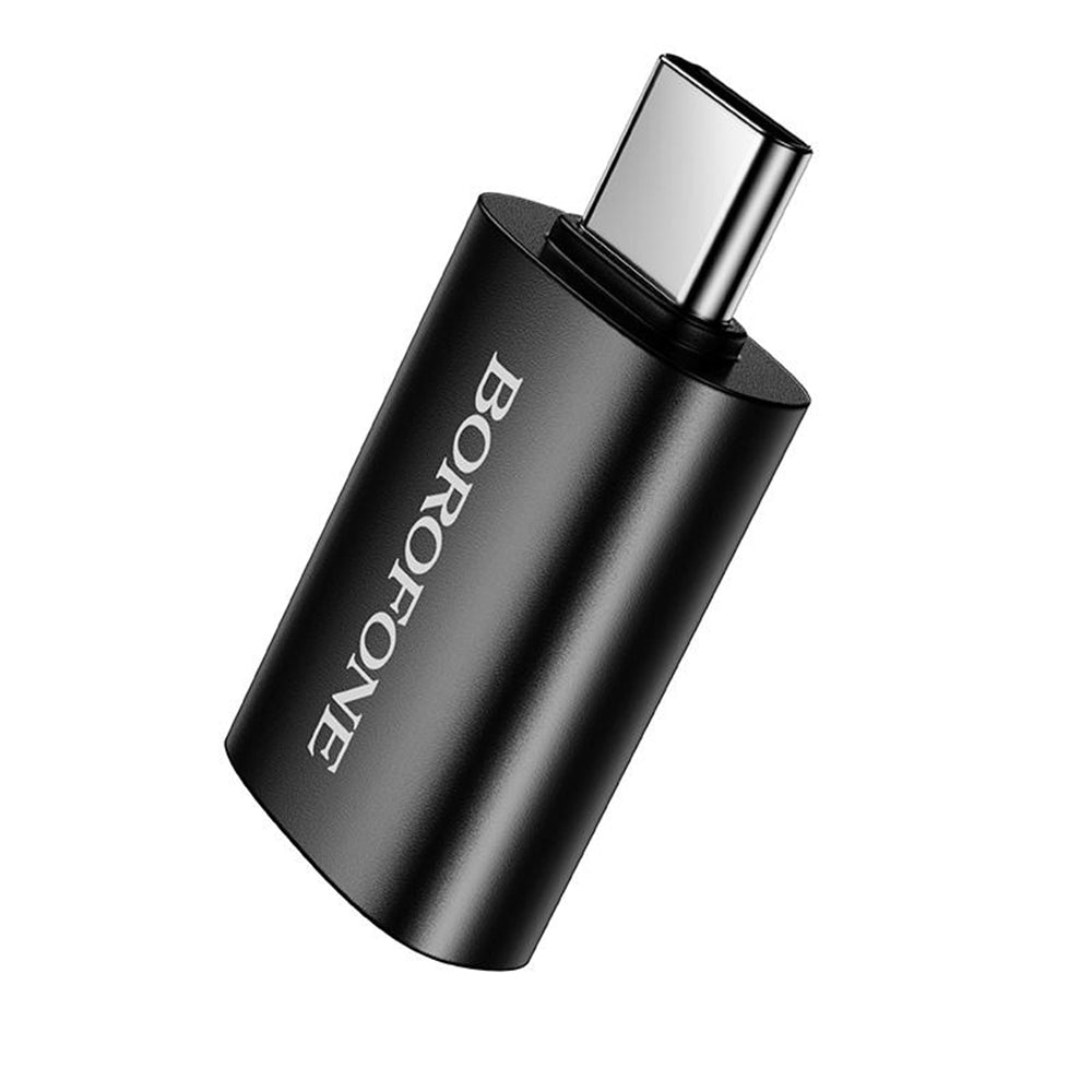 Adaptateur OTG USB-C - USB-A Borofone BV26C, Noir