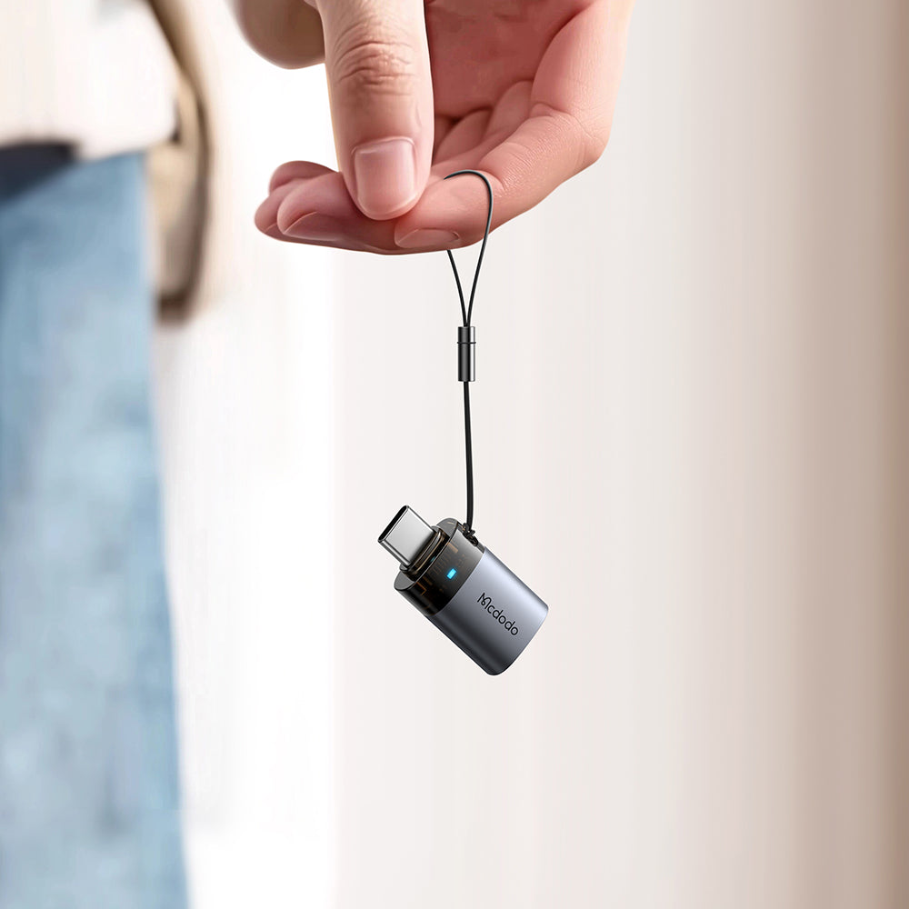 Adaptateur OTG USB-C - USB-A McDodo OT-7400, Noir