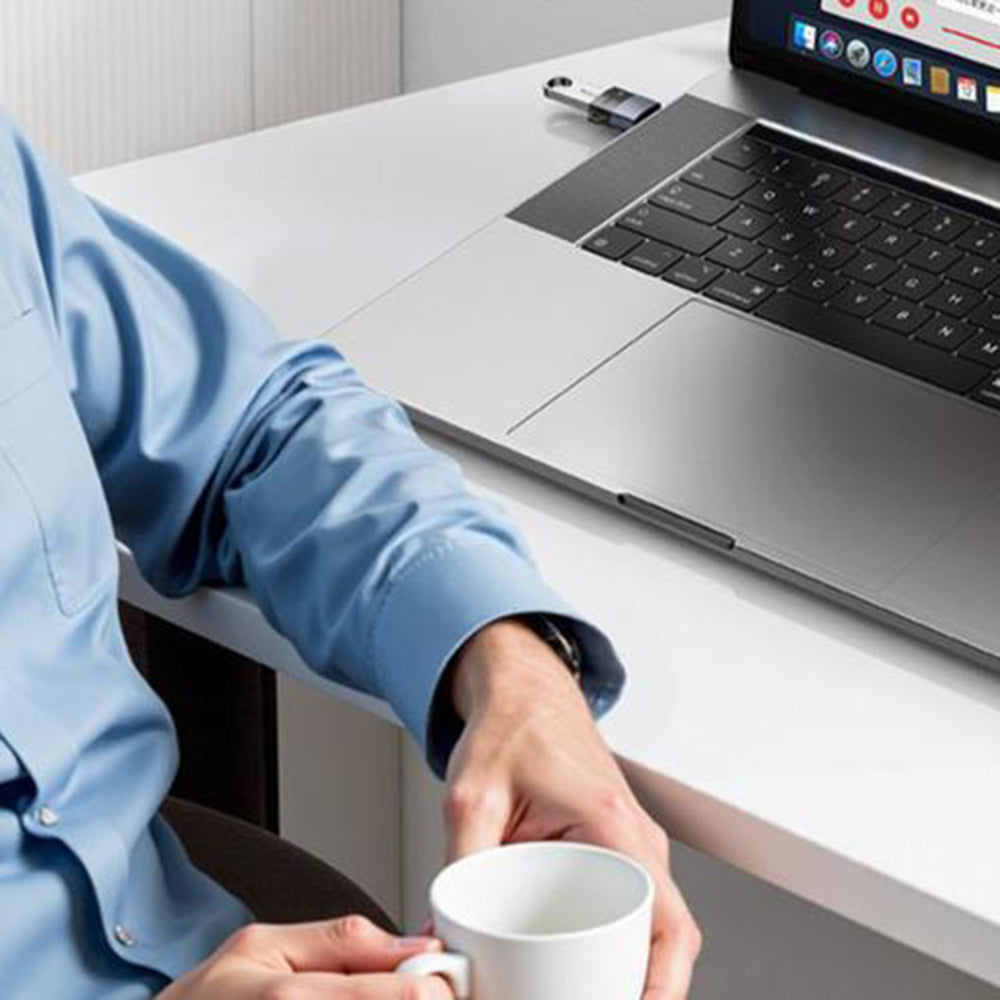 OTG Adapter USB-C - USB-A Yesido GS31, Grau