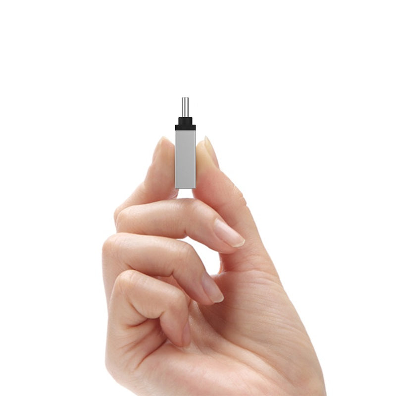 Adaptateur OTG USB-A - USB-C Borofone BV3, Argenté