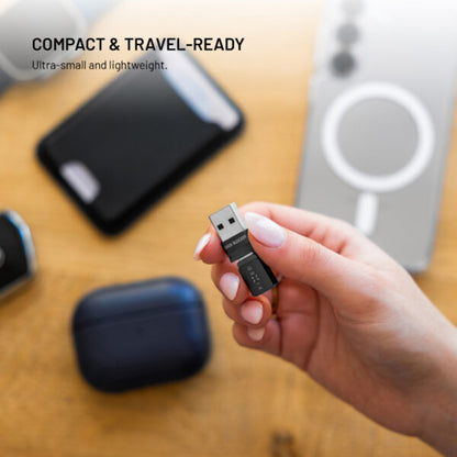 USB-Datenblockieradapter Fixed, USB-A / USB-C, 2in1, Schwarz