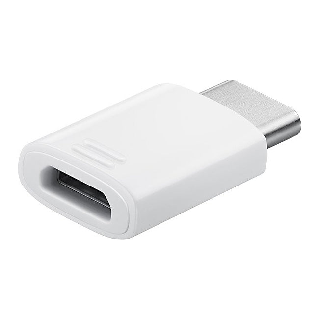 Adaptateur de données et de charge Samsung microUSB vers USB-C, blanc EE-GN930BWEGGWWW