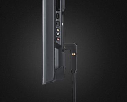UGREEN Angled Video Adapter, HDMI - HDMI, 4K, Black