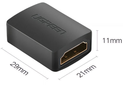 Videoadapter UGREEN HD112, HDMI - HDMI, 4K, Schwarz