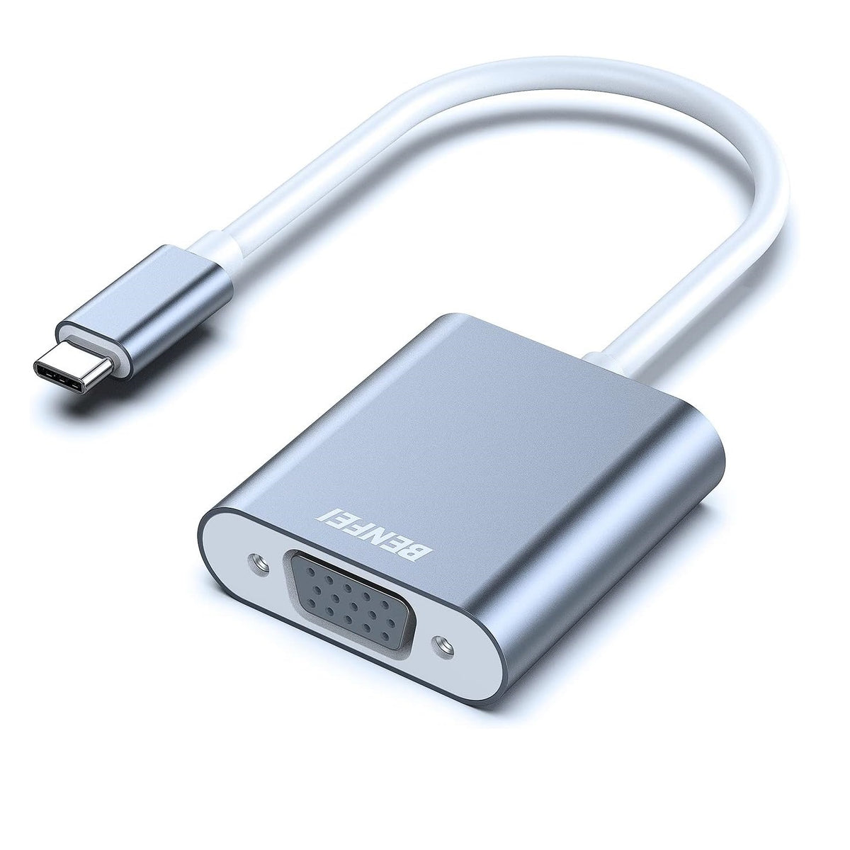 Adaptateur Vidéo USB-C - VGA Benfei, Gris