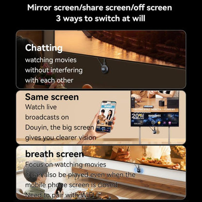 Adaptateur Multimédia Sans Fil Yesido TV15, Gris