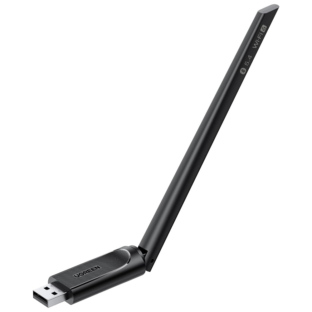 Adaptateur sans fil UGREEN AX900 (75109), Dual Band, Wi-Fi 6, 600Mbps, Noir