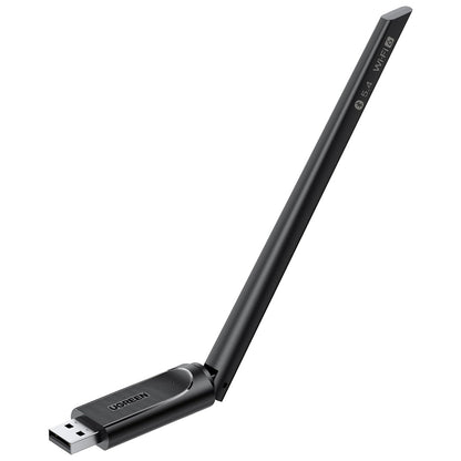 Adaptateur sans fil UGREEN AX900 (75109), Dual Band, Wi-Fi 6, 600Mbps, Noir