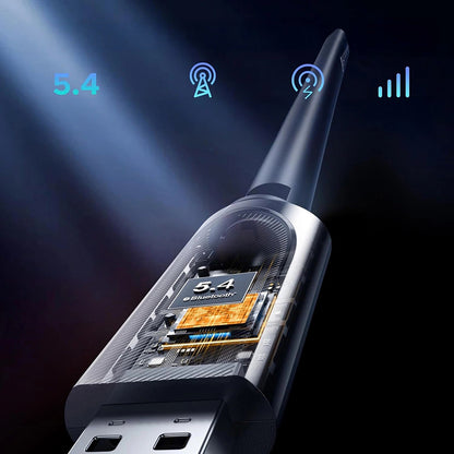 Adaptateur sans fil UGREEN AX900 (75109), Dual Band, Wi-Fi 6, 600Mbps, Noir