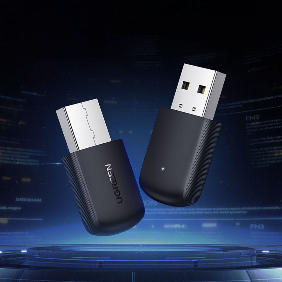 Adaptateur sans fil UGREEN CM448, Dual Band, Noir