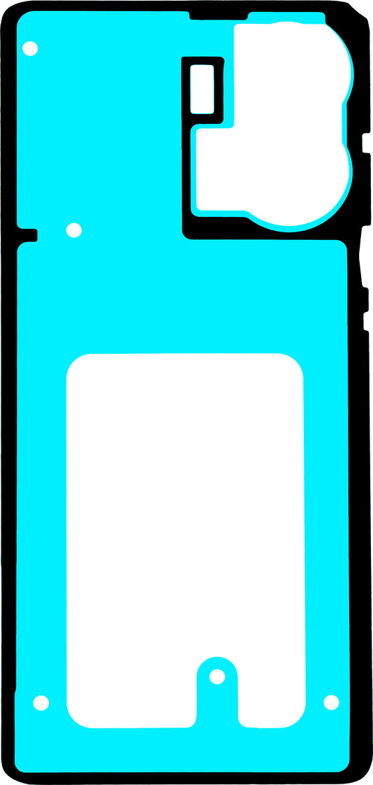 Adhésif Couvercle Batterie Motorola Edge 50 Fusion, Service Pack 5948C24385