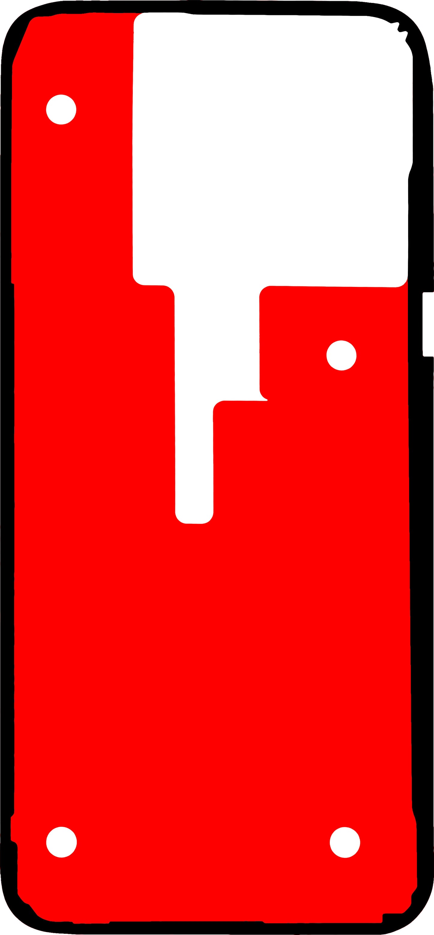 Adhésif Couvercle Batterie Motorola Edge 70 Fusion, Service Pack 5D78C32140