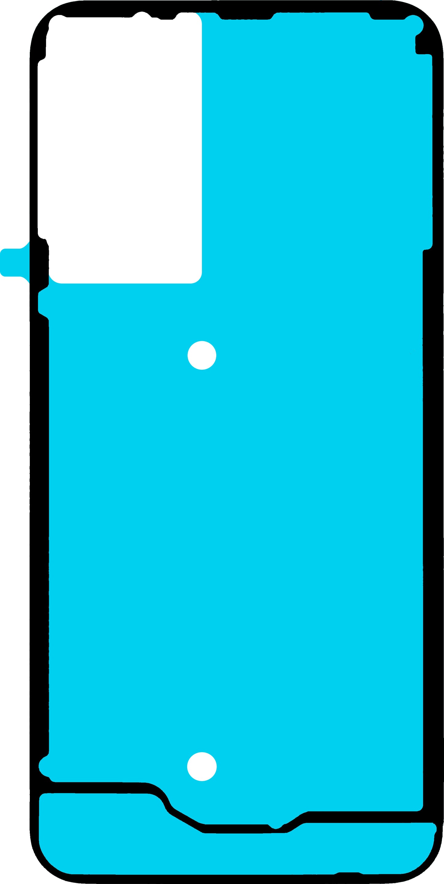 Adhésif Couvercle Batterie Samsung Galaxy A14 A145 / A14 5G A146, Service Pack GH81-24888A