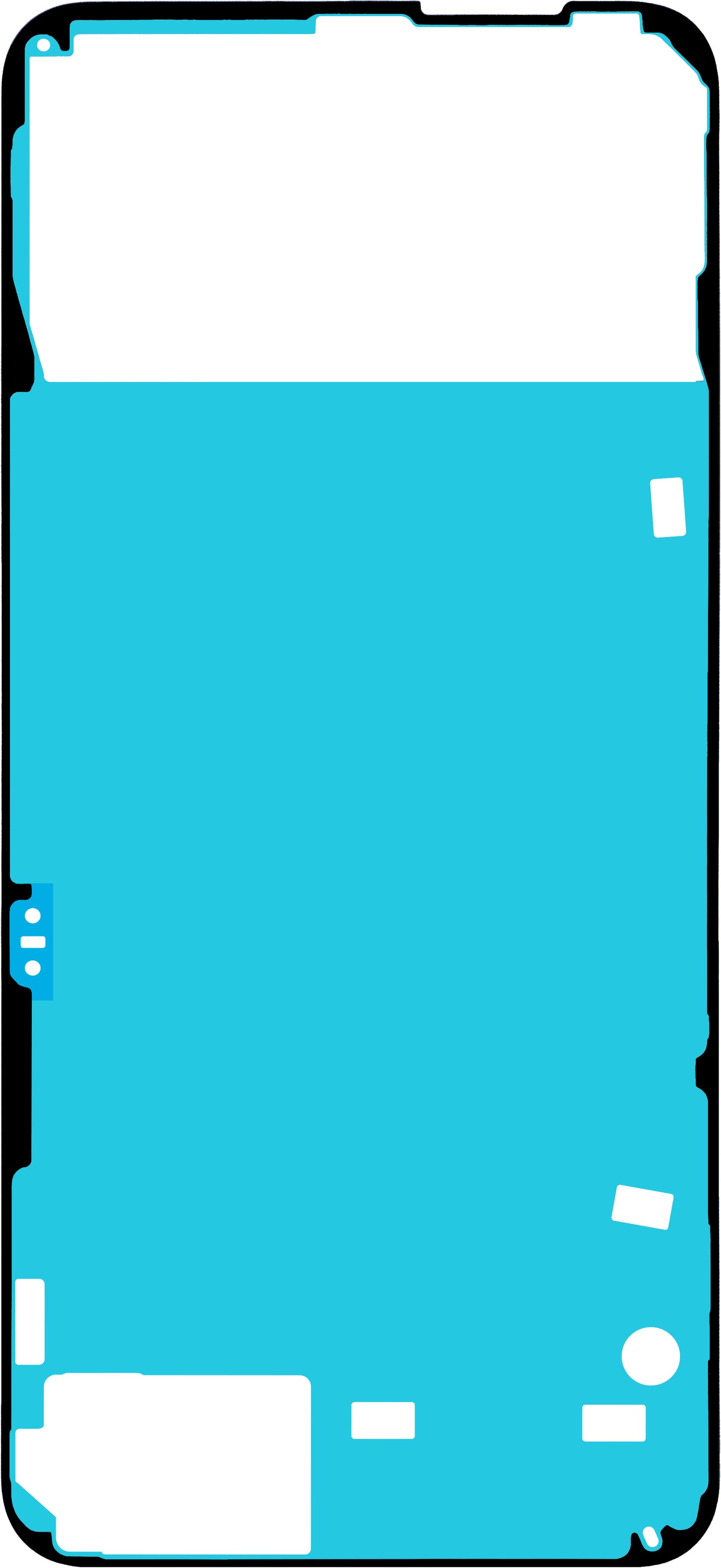 Adhésif Écran Google Pixel 8, Pack de Service G806-08101-22