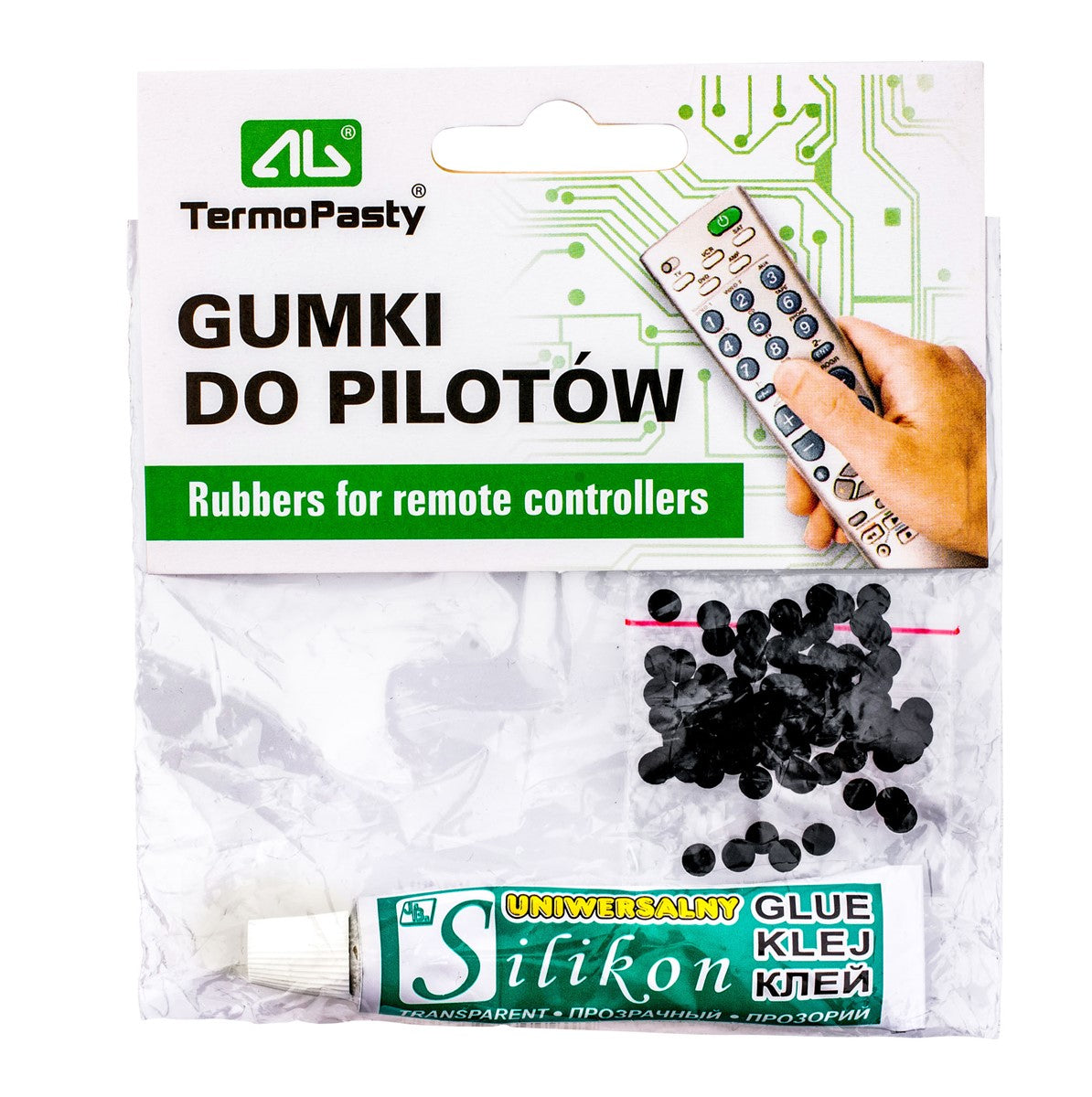 Adhésif Liquide AG Thermopâtes pour Télécommande, 14,8g, Set de 100 Boutons ART.AGT-021
