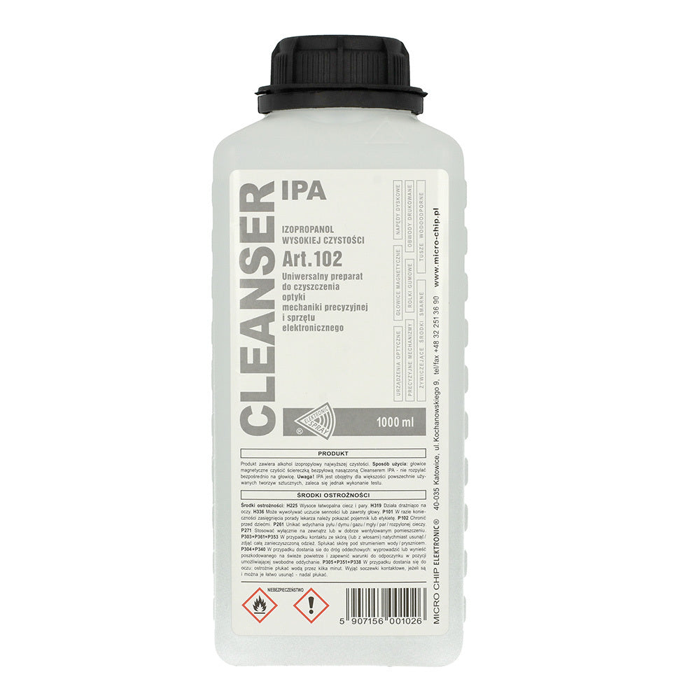 Isopropylalkohol Elektronik Spray IPA99, 1l ART.102