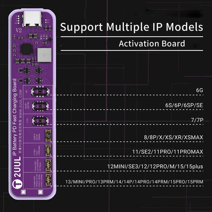 Alimentation Carte 2UUL BT01 pour Apple iPhone 6 - 15 Pro Max Series