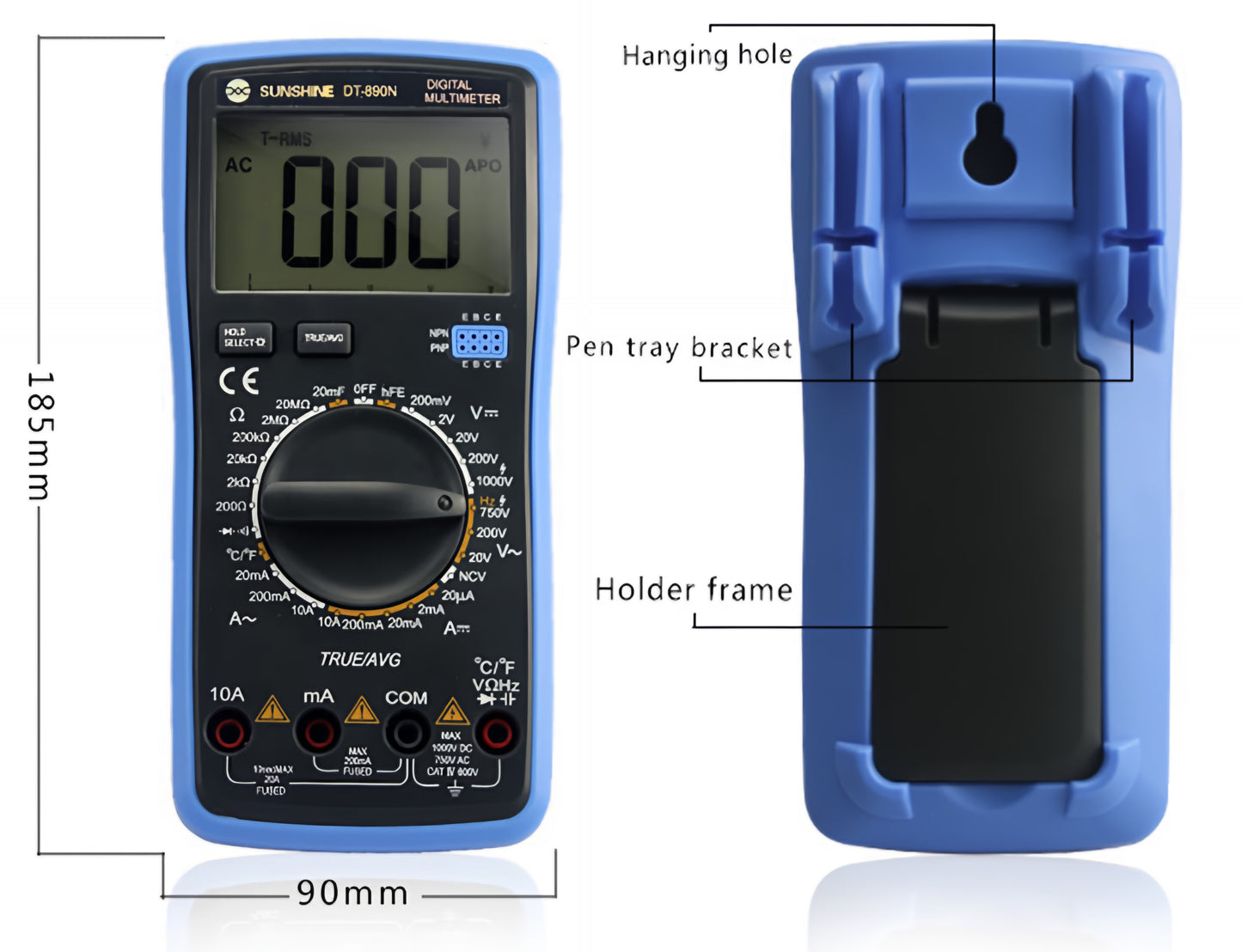 Appareil de Mesure Numérique Sunshine DT-890N