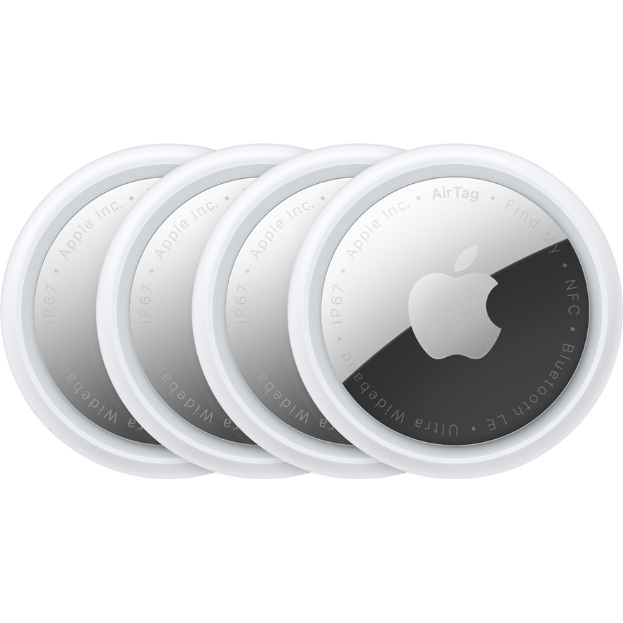 Apple AirTag, Set 4 Stück, Weiß MX542AM/A