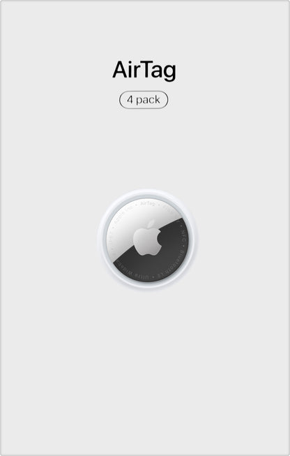 Apple AirTag, Set 4 Stück, Weiß MX542AM/A