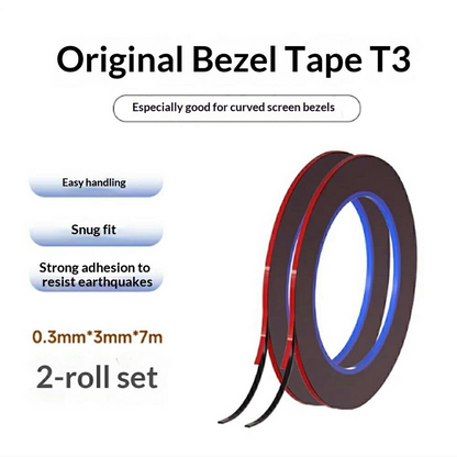 Mechanic Klebeband, 0,3 mm, 2 Stück Set, Schwarz