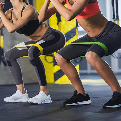 Bande Élastique Fitness Techsuit TS-01, Set de 5 pièces, Multicolore