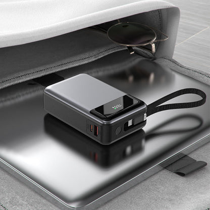 Batterie Externe Acefast M21, 20000mAh, 65W, QC + PD, 1 x USB-A - 2 x USB-C, Noire