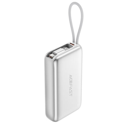 Batterie Externe Acefast M32, 10000mAh, 35W, PD, 2 x USB-C, Argentée