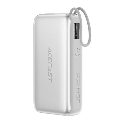 Batterie Externe Acefast M32, 10000mAh, 35W, PD, 2 x USB-C, Argentée