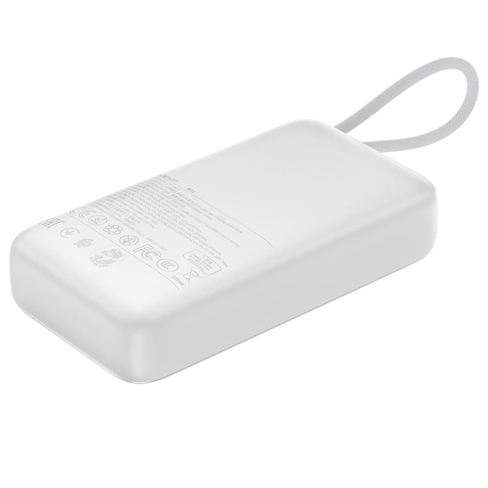 Batterie Externe Acefast M32, 10000mAh, 35W, PD, 2 x USB-C, Argentée
