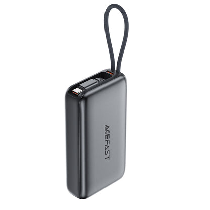 Batterie Externe Acefast M32, 10000mAh, 35W, PD, 2 x USB-C, Gris