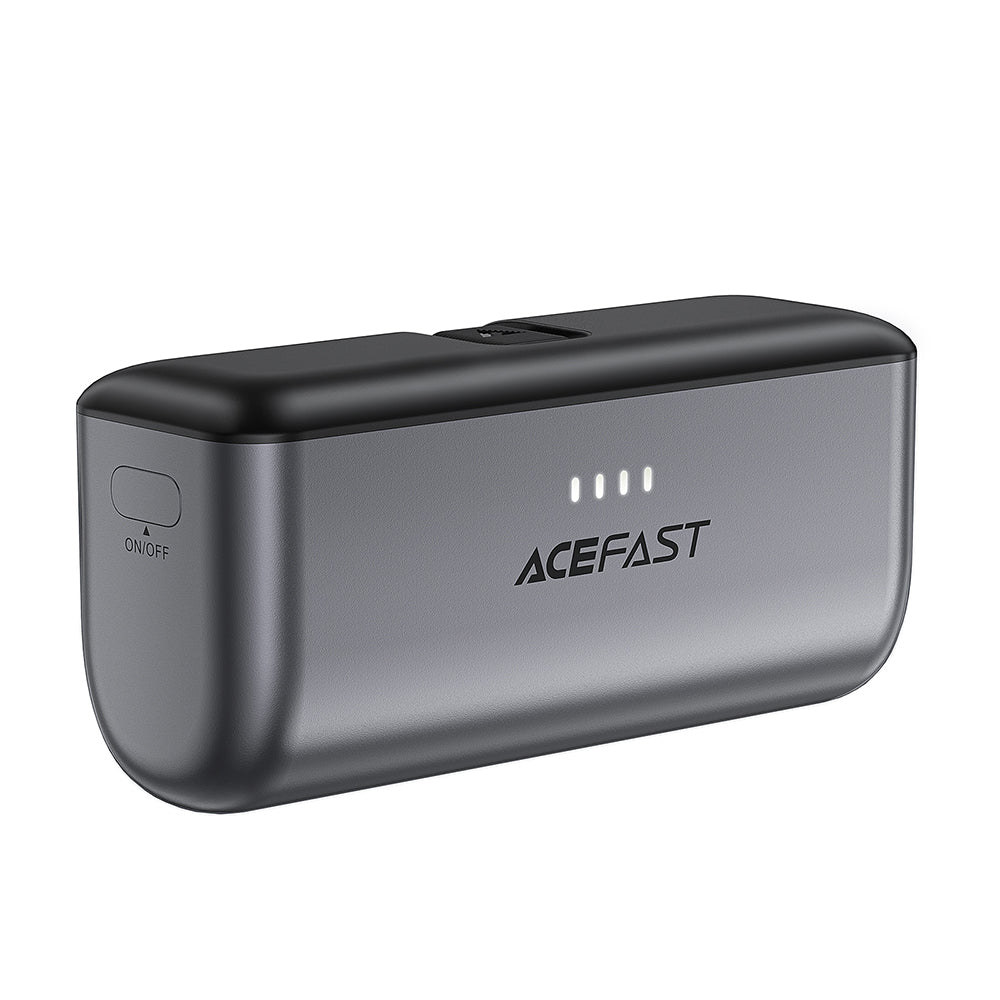 Acefast M9 Externe Batterie, 5000mAh, 20W, PD, 2 x USB-C, Schwarz