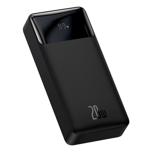 Externer Akku Baseus Bipow, 20000mAh, 20W, QC + PD, 1 x USB-C - 2 x USB-A, Schwarz PPBD050501