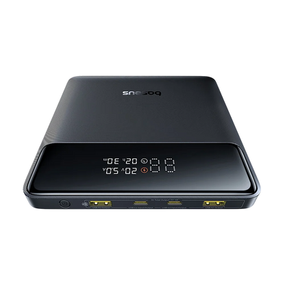 Batterie Externe Baseus Blade H1, 20000mAh, 100W, QC + PD, 2 x USB-A - 2 x USB-C, Noire