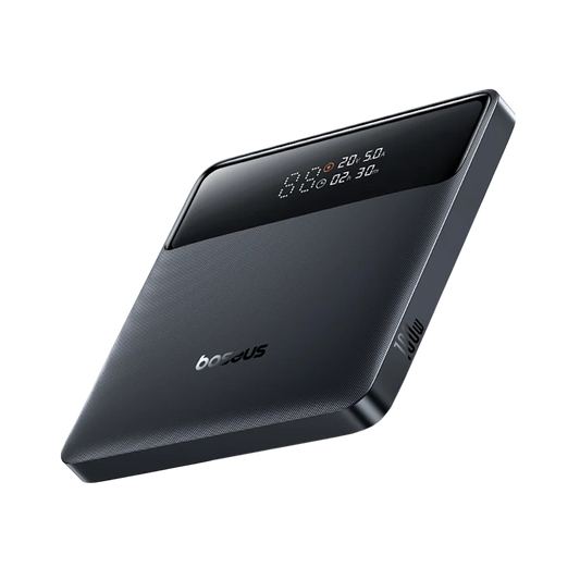 Baseus Blade H1 External Battery, 20000mAh, 100W, QC + PD, 2 x USB-A - 2 x USB-C, Black
