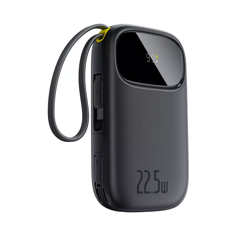 Batterie Externe Baseus EnerFill FC31, 20000mAh, 22.5W, QC + PD, 1 x Lightning - 1 x USB-A - 2 x USB-C, Noire P10082107123-00