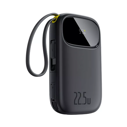 Batterie Externe Baseus EnerFill FC31, 20000mAh, 22.5W, QC + PD, 1 x Lightning - 1 x USB-A - 2 x USB-C, Noire P10082107123-00