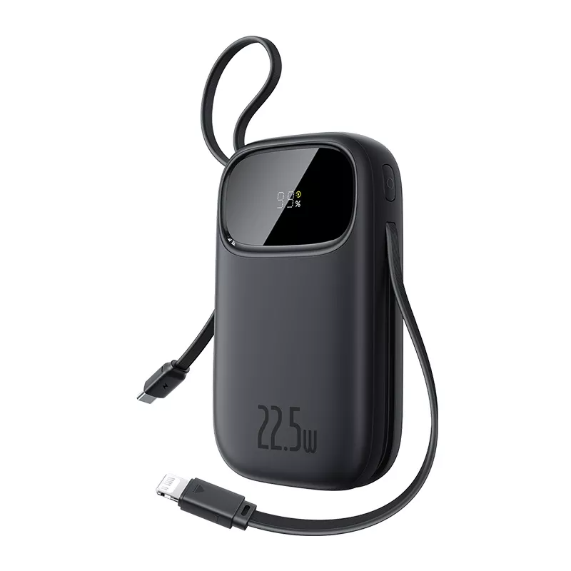 Batterie Externe Baseus EnerFill FC31, 20000mAh, 22.5W, QC + PD, 1 x Lightning - 1 x USB-A - 2 x USB-C, Noire P10082107123-00