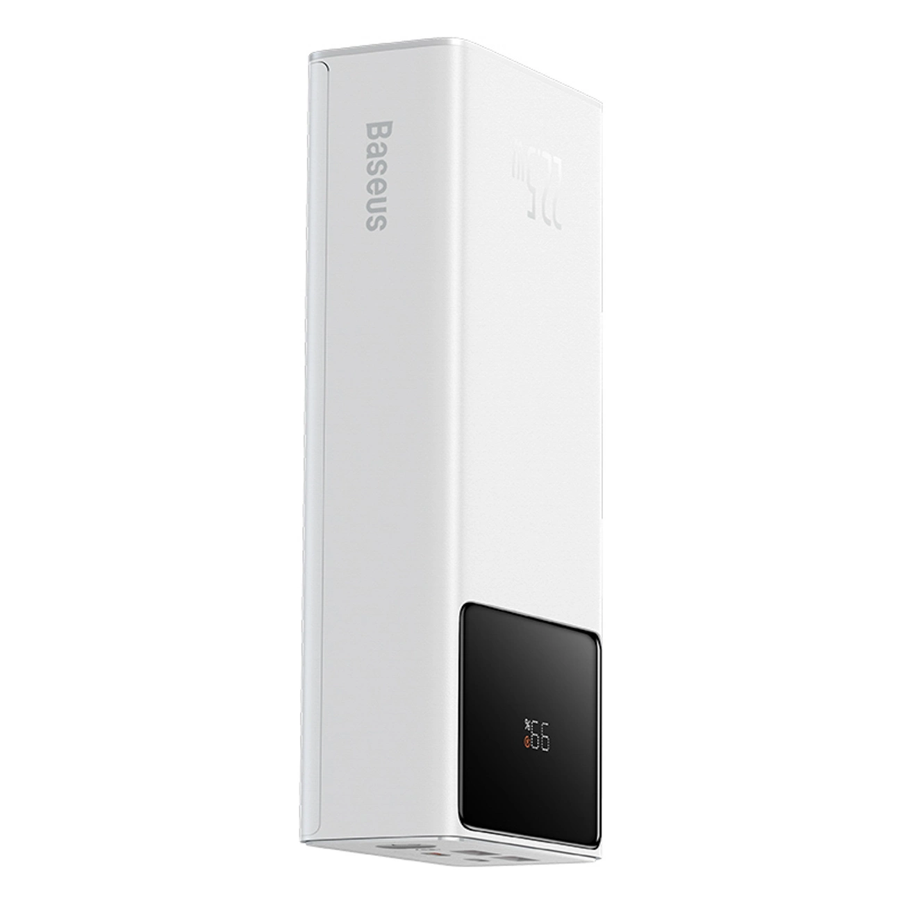 Baseus EnerFill FP41 External Battery, 30000mAh, 22.5W, QC + PD, 1 x USB-C - 2 x USB-A, White