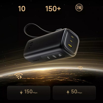 Batterie Externe Baseus EnerGeek GX11, 20000mAh, 67W, QC + PD, 1 x USB-A - 2 x USB-C, Noire E0025701