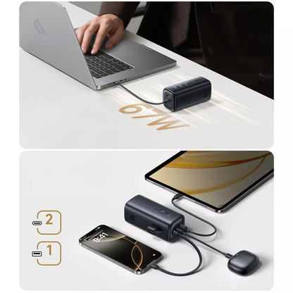 Batterie Externe Baseus EnerGeek GX11, 20000mAh, 67W, QC + PD, 1 x USB-A - 2 x USB-C, Noire E0025701