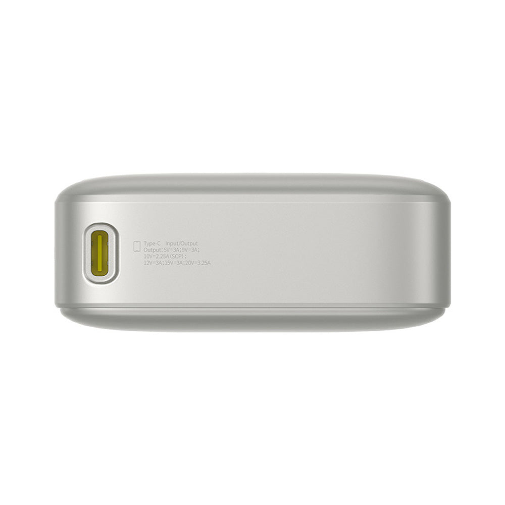 Externer Akku Baseus Free2Pull, 20000mAh, 65W, PD, 2 x USB-C, Grau P10073700843-00