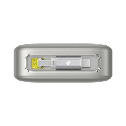 Externer Akku Baseus Free2Pull, 20000mAh, 65W, PD, 2 x USB-C, Grau P10073700843-00
