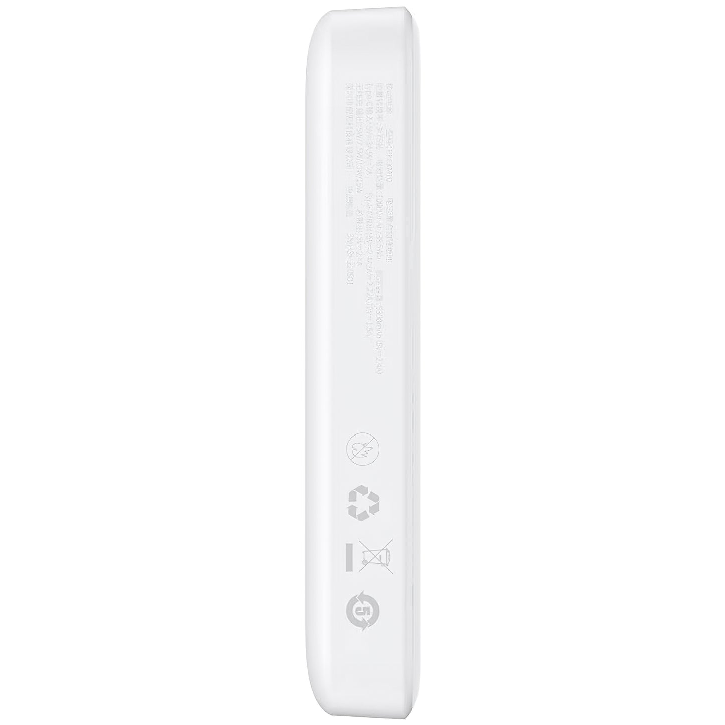 Batterie Externe Baseus Magnetic Mini, 10000mAh, 20W, PD + FQI, 1 x USB-C, Blanche P10059001223-00