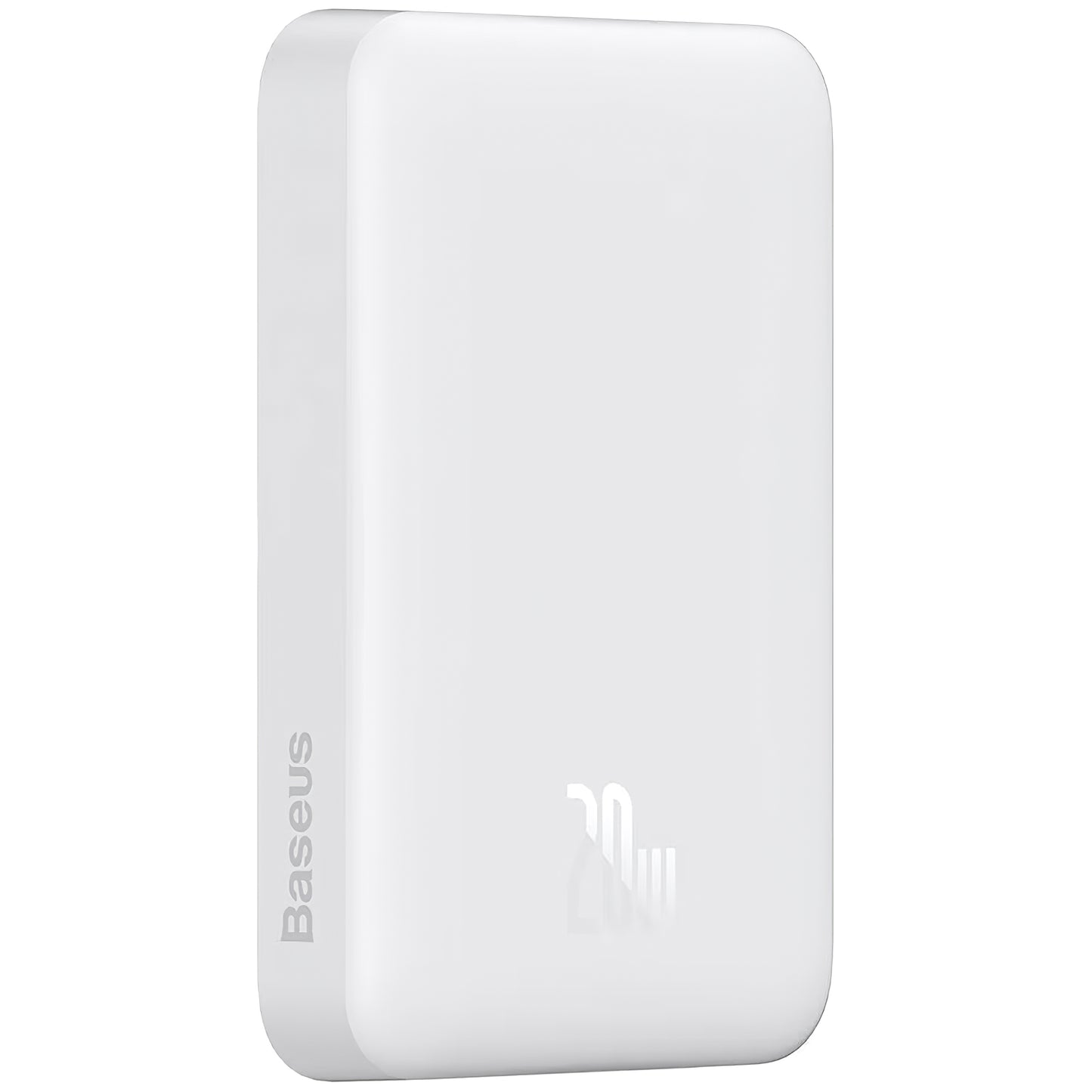 Batterie Externe Baseus Magnetic Mini, 10000mAh, 20W, PD + FQI, 1 x USB-C, Blanche P10059001223-00