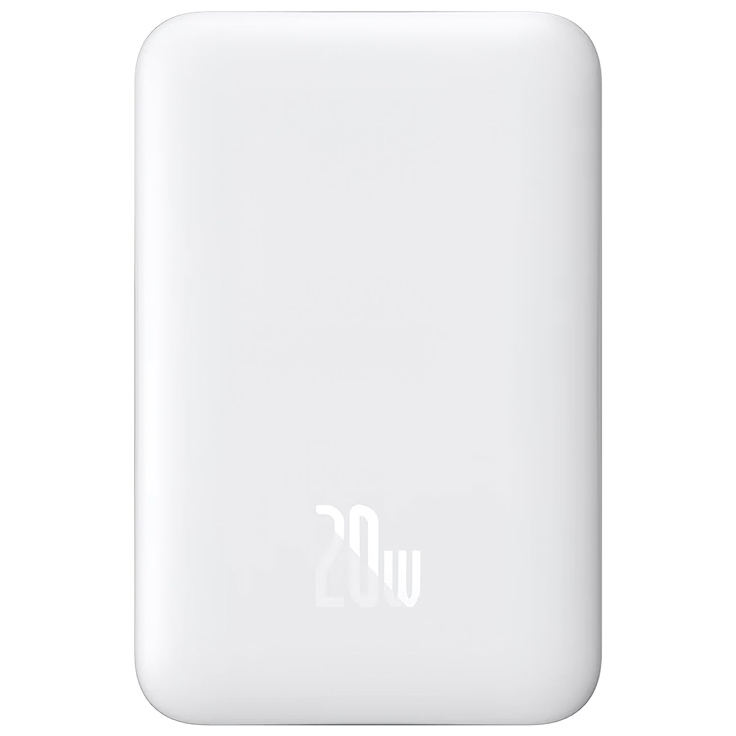 Batterie Externe Baseus Magnetic Mini, 10000mAh, 20W, PD + FQI, 1 x USB-C, Blanche P10059001223-00
