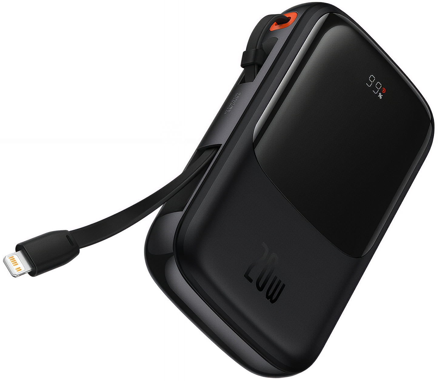 Batterie Externe Baseus Qpow Pro, 20000mAh, 20W, QC + PD, 1 x Lightning - 1 x USB-A - 1 x USB-C, Noire PPQD060201