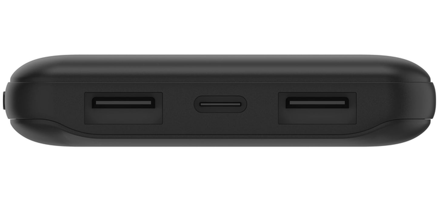 Externe Batterie Belkin BoostCharge, 10000mAh, 15W, 1 x USB-C - 2 x USB-A, Schwarz BPB011btBK